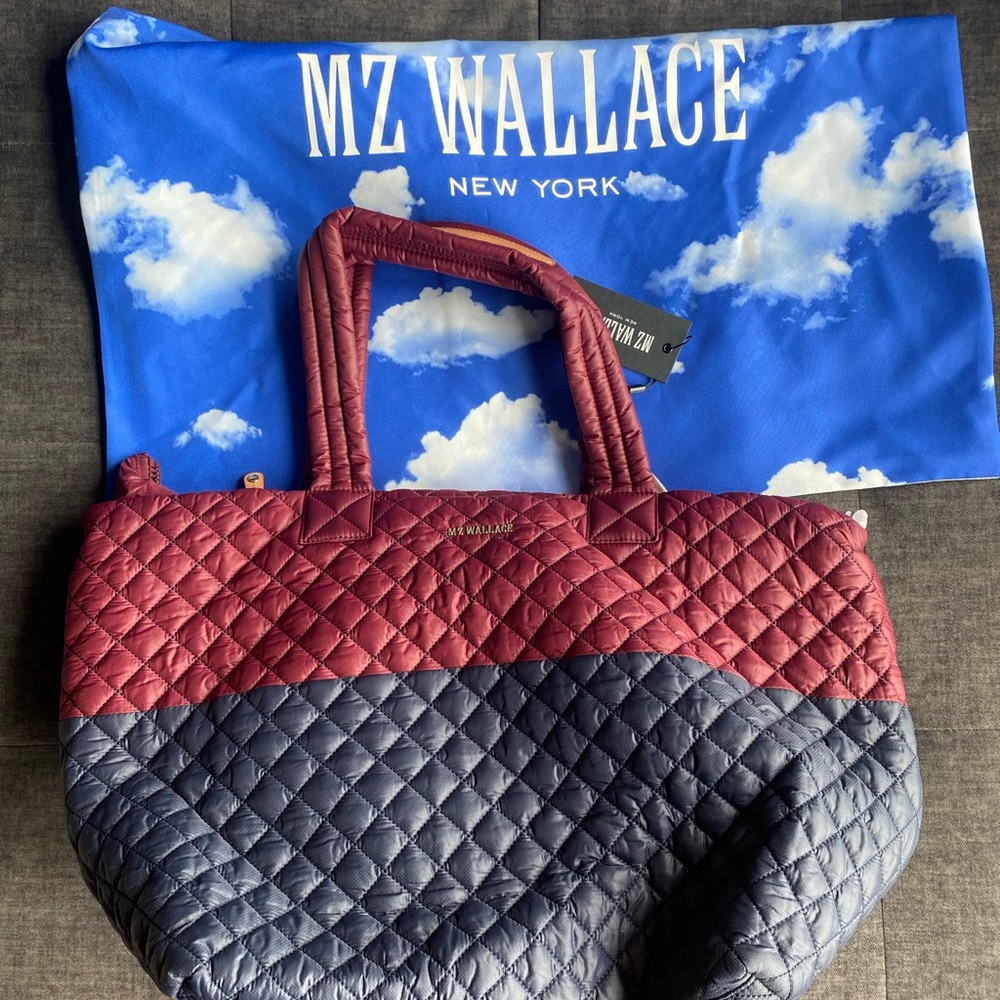 BNWT MZ WALLACE Large Metro Tote Deluxe